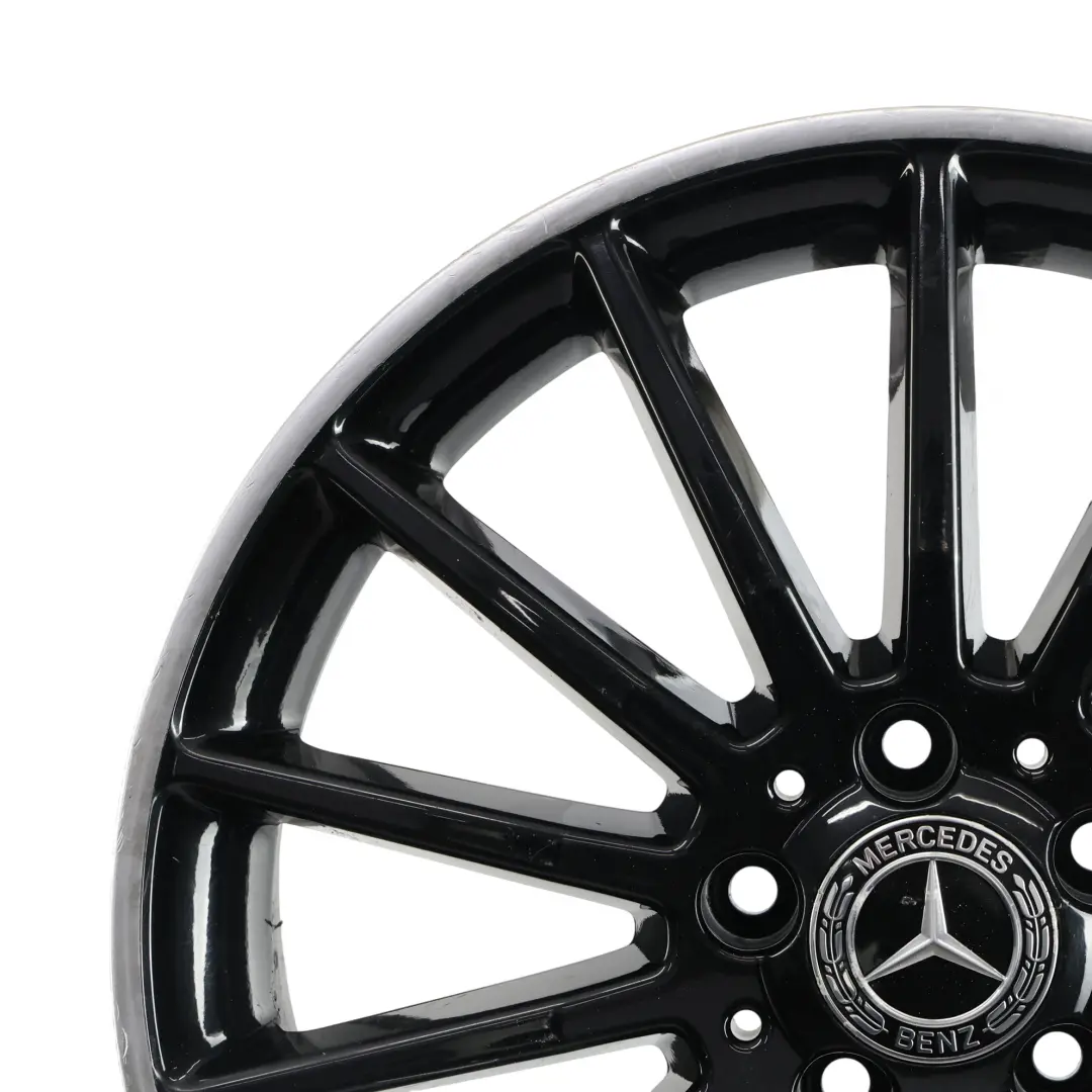 Mercedes W176 W246 AMG Cerchio in lega nero 18" ET:52 7.5J - SKU A1764010200-1 - Numero di parte A1764010200