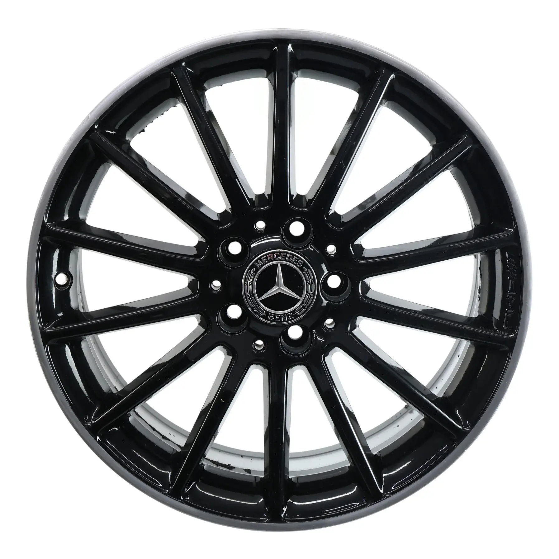 Mercedes W176 W246 AMG Cerchio in lega nero 18" ET:52 7.5J A1764010200