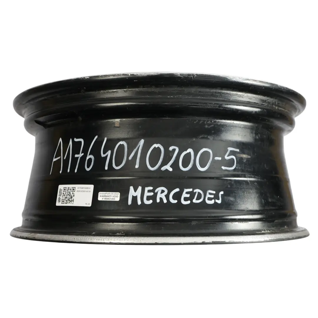 Alloy Rim 18" ET:52 7.5J to Mercedes W176 W246 AMG Black Wheel with Part number A1764010200 Mercedes W176 W246 AMG Black Wheel Alloy Rim 18" ET:52 7.5J - SKU A1764010200-5 - Part number A1764010200
