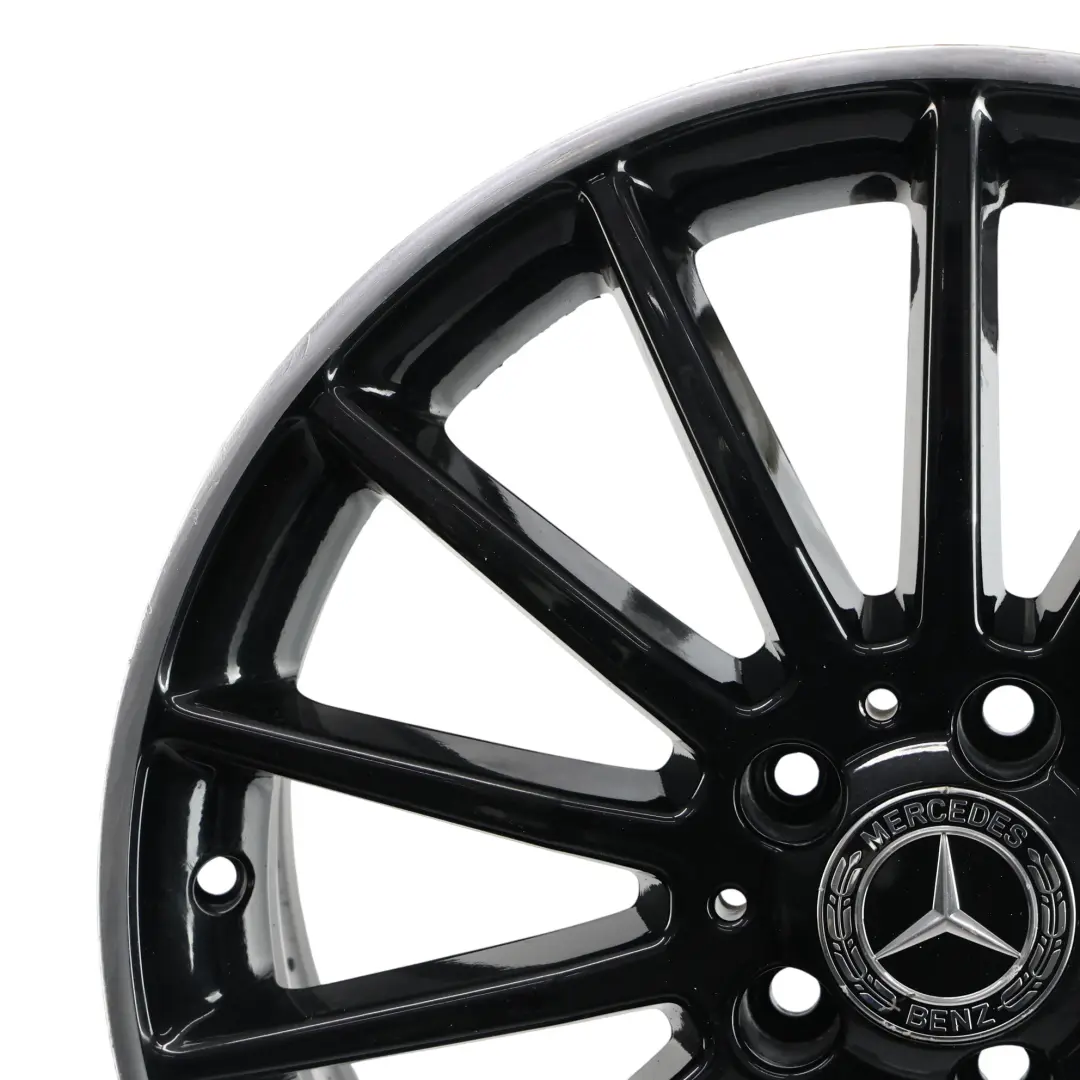 Alloy Rim 18" ET:52 7.5J to Mercedes W176 W246 AMG Black Wheel with Part number A1764010200 Mercedes W176 W246 AMG Black Wheel Alloy Rim 18" ET:52 7.5J - SKU A1764010200-5 - Part number A1764010200