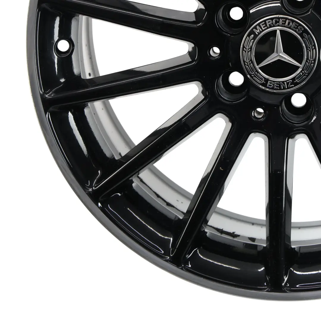 Alloy Rim 18" ET:52 7.5J to Mercedes W176 W246 AMG Black Wheel with Part number A1764010200 Mercedes W176 W246 AMG Black Wheel Alloy Rim 18" ET:52 7.5J - SKU A1764010200-5 - Part number A1764010200