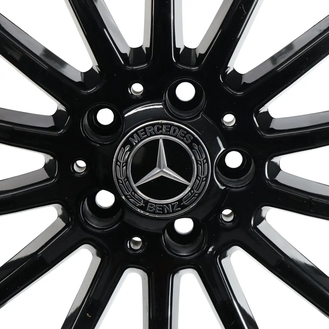 Alloy Rim 18" ET:52 7.5J to Mercedes W176 W246 AMG Black Wheel with Part number A1764010200 Mercedes W176 W246 AMG Black Wheel Alloy Rim 18" ET:52 7.5J - SKU A1764010200-5 - Part number A1764010200
