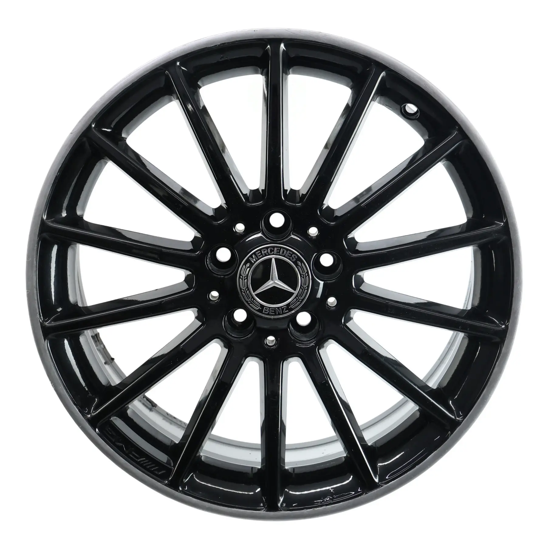 Mercedes W176 W246 AMG Schwarz Felge 18" ET:52 7.5J A1764010200
