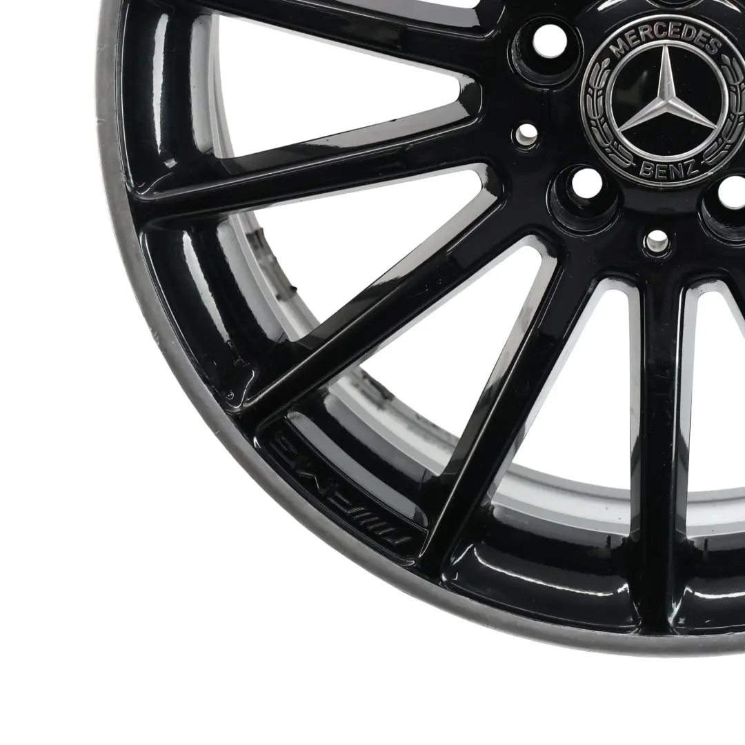Mercedes W176 W246 AMG Schwarz Felge 18" ET:52 7.5J - SKU A1764010200-6 - Teilenummer A1764010200