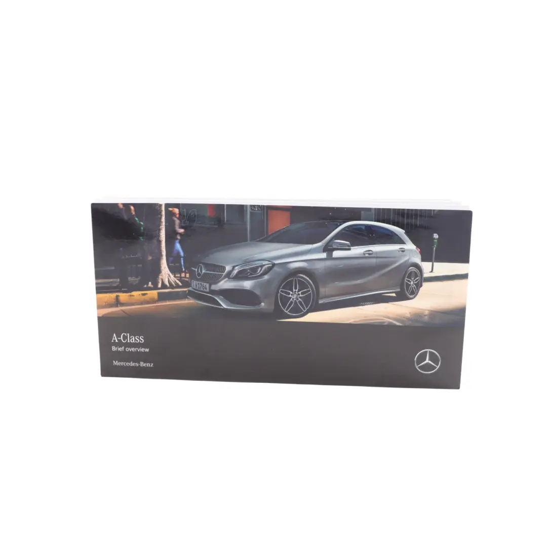 Owner's Handbook Licence Information CD Slipcase Pouch Case Wallet to Mercedes W176 with Part number A1765840681 Mercedes W176 Owner's Handbook Licence Information CD Slipcase Pouch Case Wallet - SKU A1765840681 - Part number A1765840681