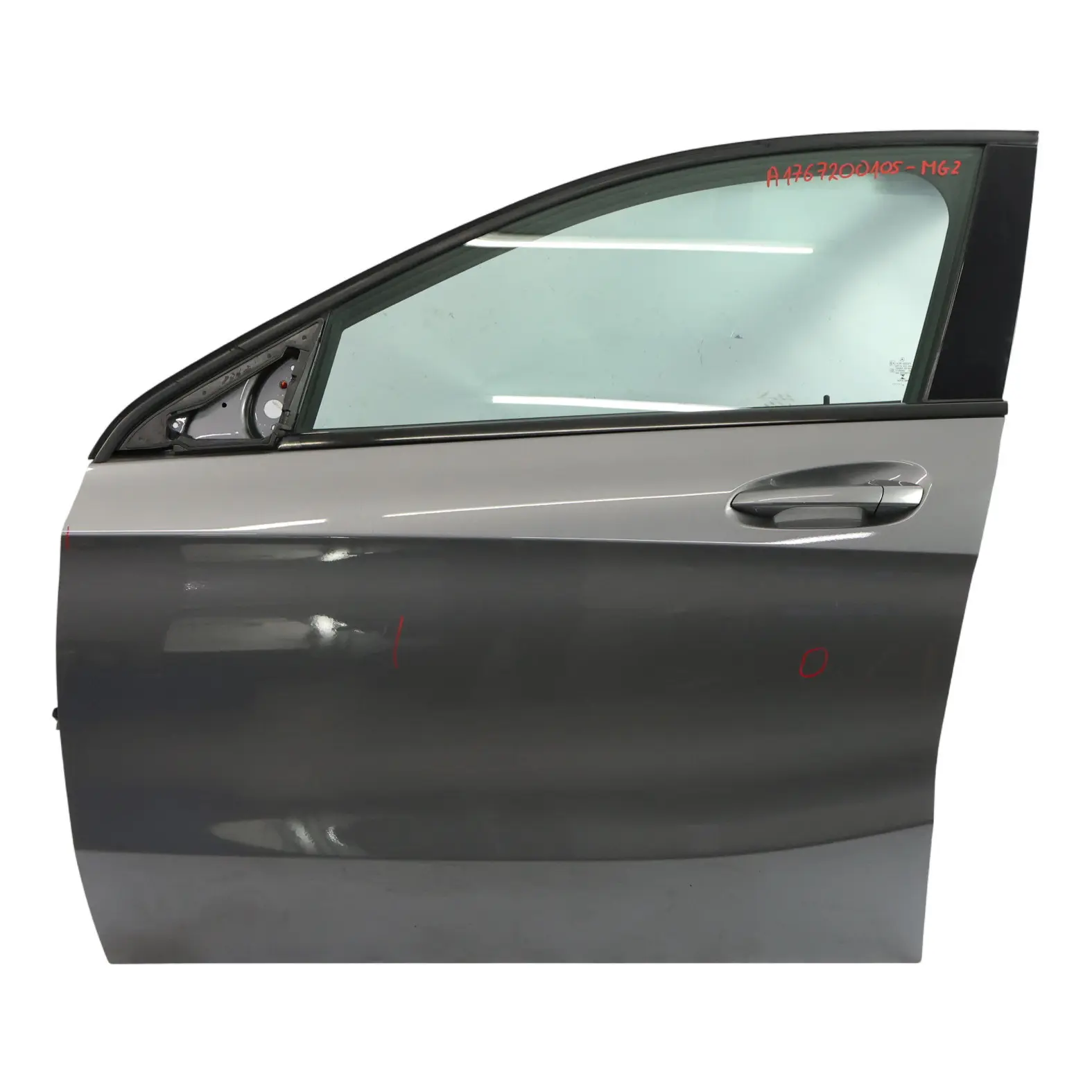 Mercedes W176 Puerta Delantera Izquierda Mountain Grey Gris - 787