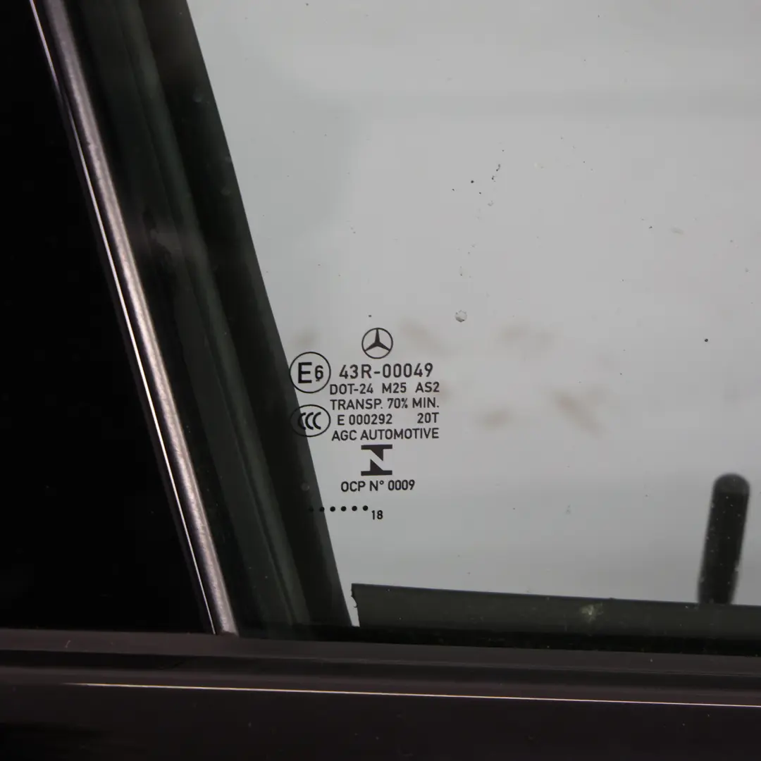 Door Front Right O/S A-Class Mountain Grey Metallic - 787 to Mercedes W176 with Part number A1767200105 Mercedes W176 Door Front Right O/S A-Class Mountain Grey Metallic - 787 - SKU A1767200205-MG - Part number A1767200105