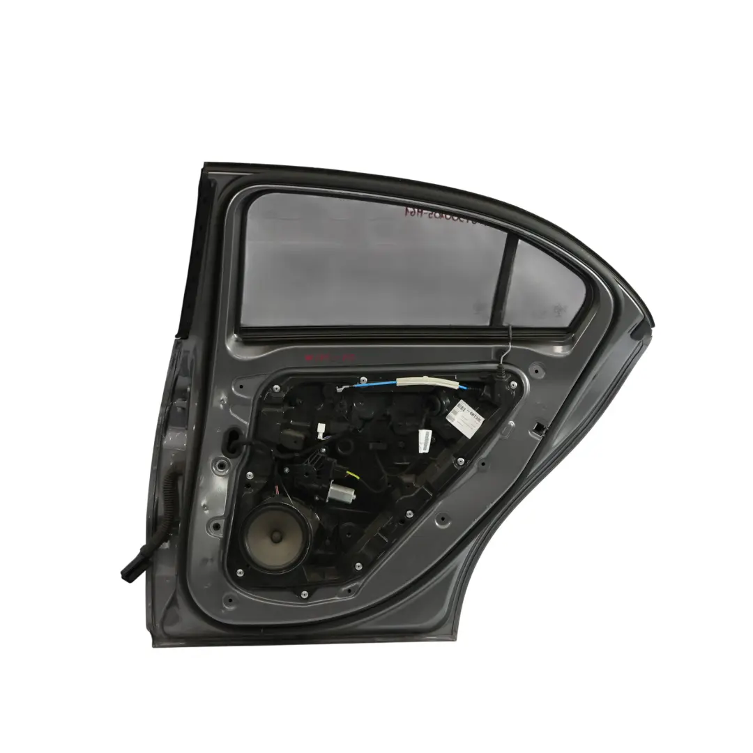 Tür hinten rechts Mountain Grey Grau Metallic - 787 für Mercedes W176 mit Teilenummer A1767300205 Mercedes W176 Tür hinten rechts Mountain Grey Grau Metallic - 787 - SKU A1767300205-MG1 - Teilenummer A1767300205
