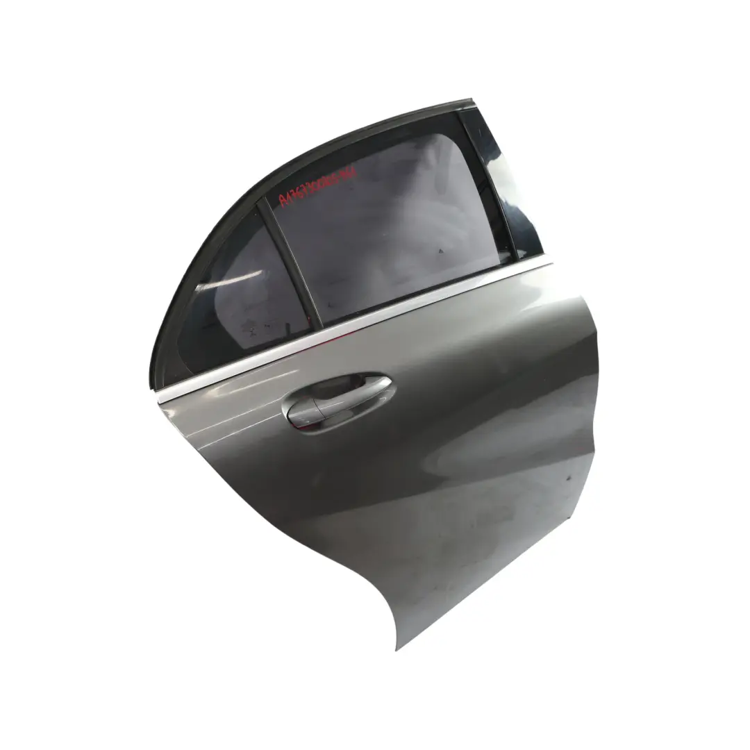 Tür hinten rechts Mountain Grey Grau Metallic - 787 für Mercedes W176 mit Teilenummer A1767300205 Mercedes W176 Tür hinten rechts Mountain Grey Grau Metallic - 787 - SKU A1767300205-MG1 - Teilenummer A1767300205