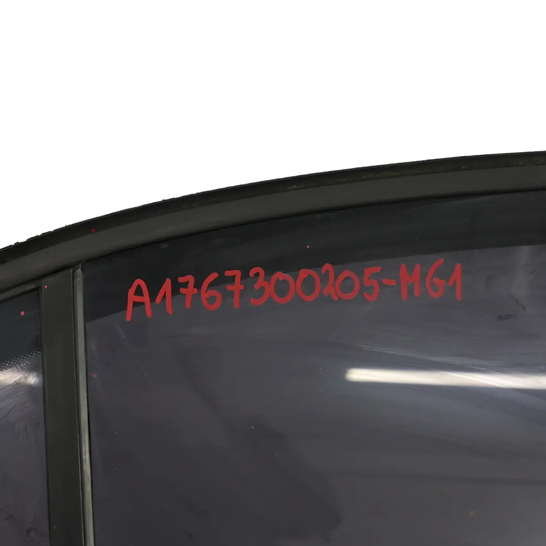 Door Rear Right O/S A-Class Mountain Grey Metallic - 787 to Mercedes W176 with Part number A1767300205 Mercedes W176 Door Rear Right O/S A-Class Mountain Grey Metallic - 787 - SKU A1767300205-MG1 - Part number A1767300205