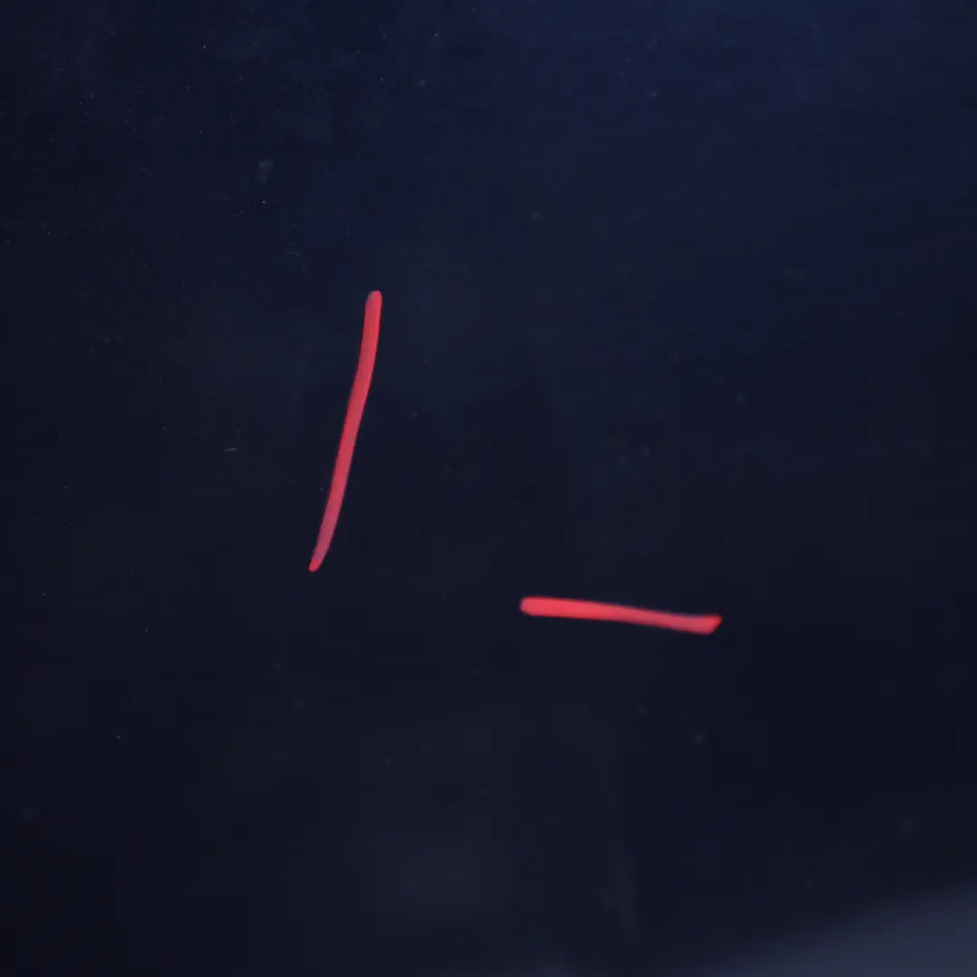 Boot Tailgate Rear Spoiler Cavansite Blue - 890 to Mercedes W176 with Part number A1767900100 Mercedes W176 Boot Tailgate Rear Spoiler Cavansite Blue - 890 - SKU A1767900100-CVB - Part number A1767900100