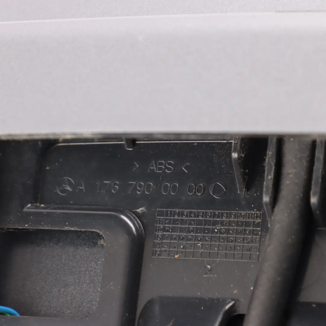 Mercedes W176 Boot Tailgate Rear Spoiler Mountain Grey - 787 - SKU A1767900100-MG - Part number A1767900100