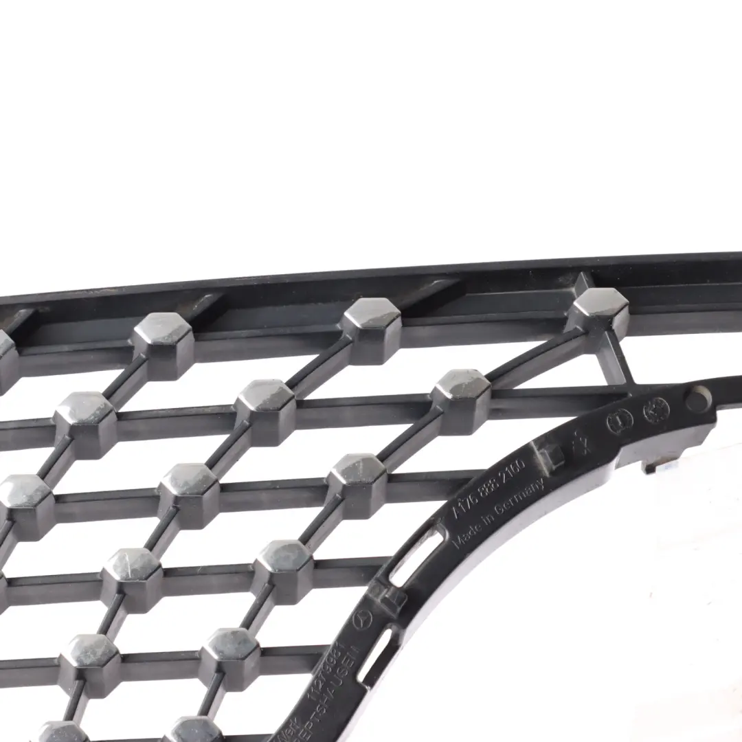 Front Radiator Grille Lower Part Grid Cover Left N/S to Mercedes W176 with Part number A1768882160 Mercedes W176 Front Radiator Grille Lower Part Grid Cover Left N/S - SKU A1768882160 - Part number A1768882160