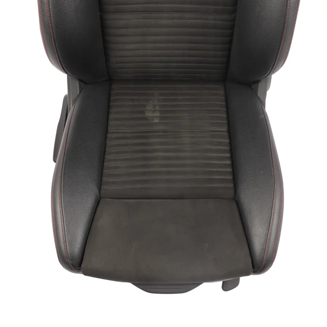 Front Seat Mercedes W176 Sport Right O/S Fabric Leather Black Red Threads to with Part number A1769106307 Front Seat Mercedes W176 Sport Right O/S Fabric Leather Black Red Threads - SKU A1769106407-1 - Part number A1769106307