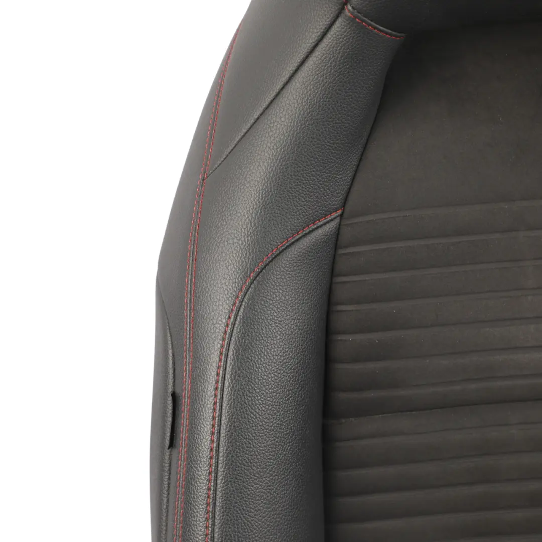Front Seat Mercedes W176 Sport Right O/S Fabric Leather Black Red Threads to with Part number A1769106307 Front Seat Mercedes W176 Sport Right O/S Fabric Leather Black Red Threads - SKU A1769106407-1 - Part number A1769106307