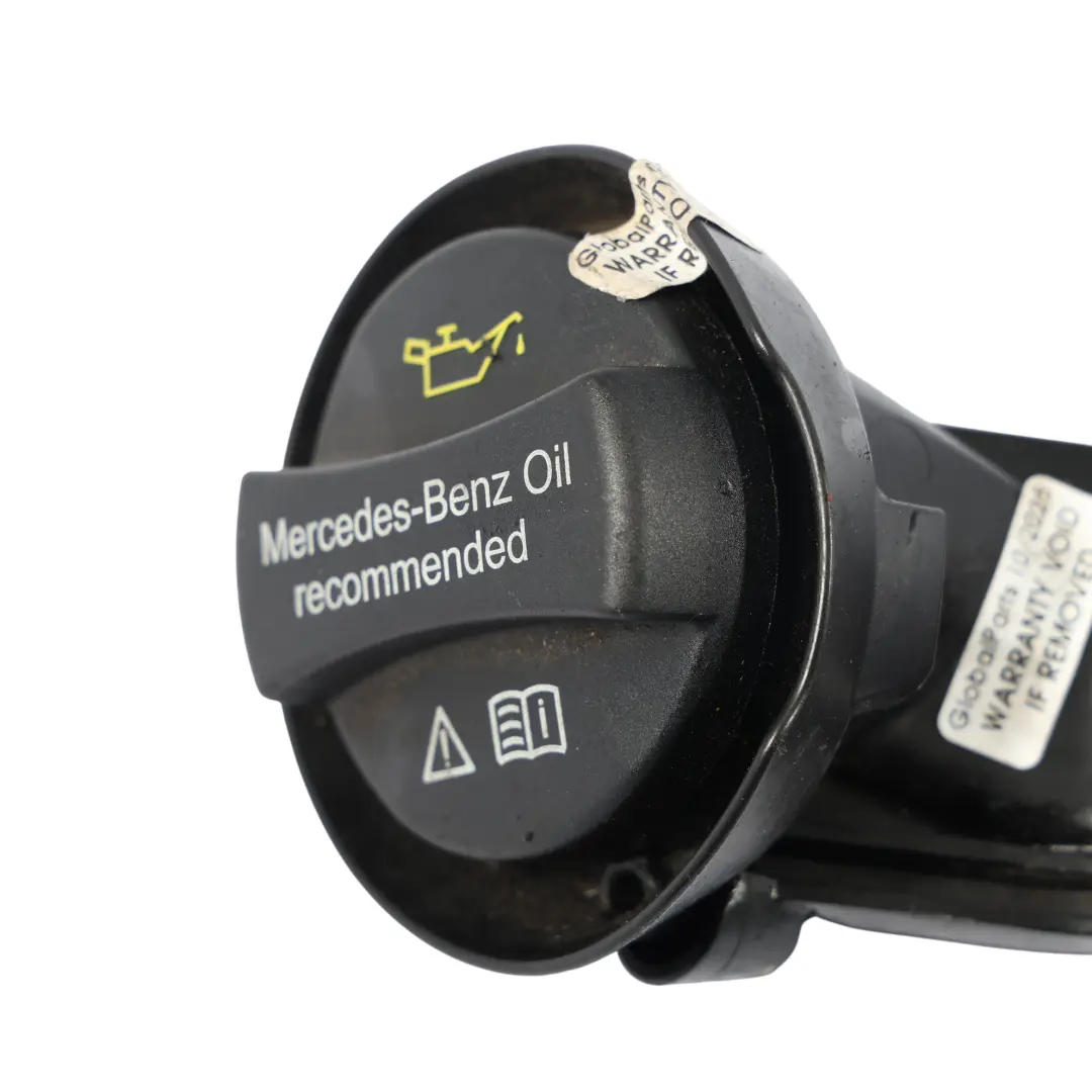 Oil Filler Neck Cap V8 M177 Petrol to Mercedes W205 W213 63 AMG with Part number A1770101300 Mercedes W205 W213 63 AMG Oil Filler Neck Cap V8 M177 Petrol - SKU A1770101300 - Part number A1770101300