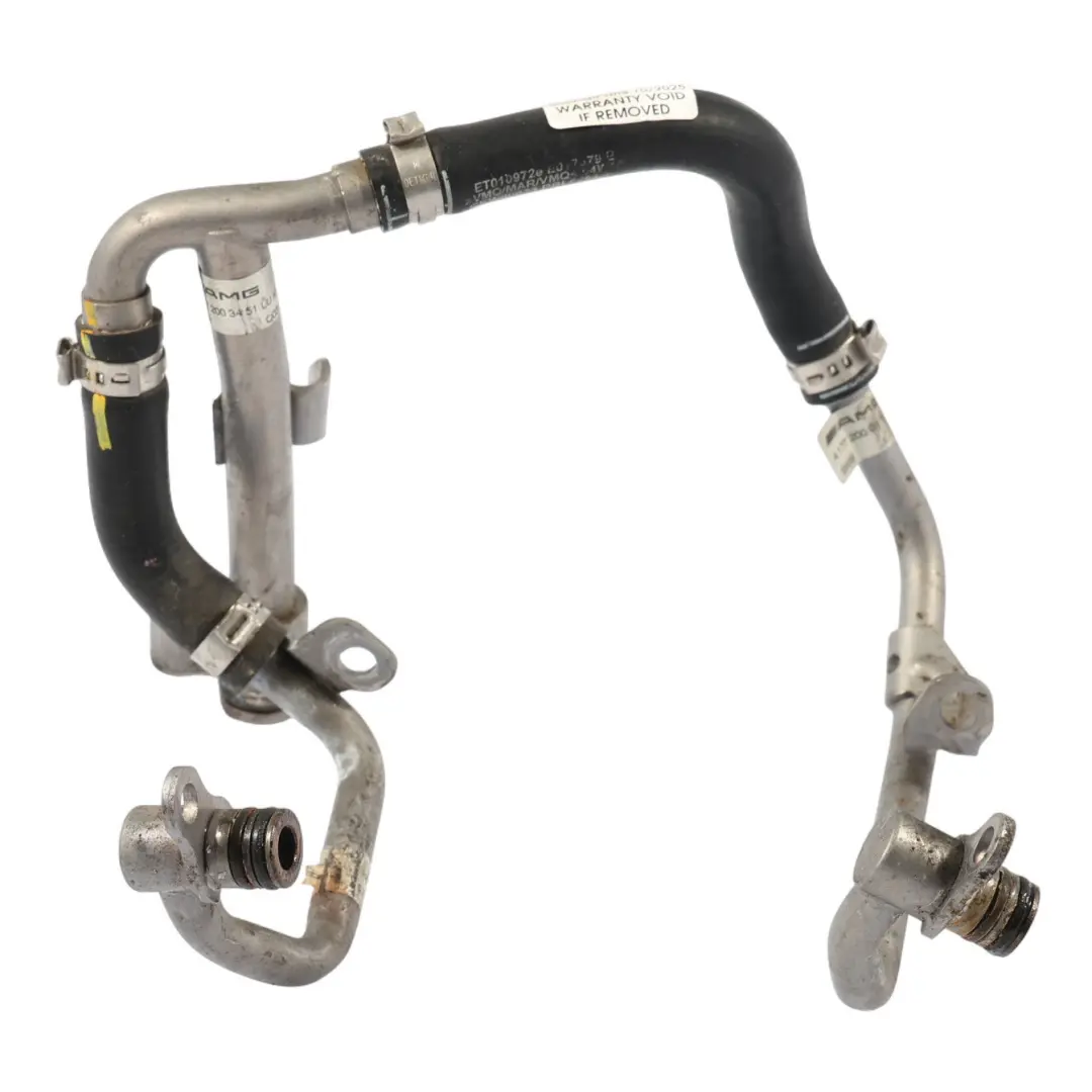 Turbocompressor Tubo Raffreddamento Destro per Mercedes W205 W213 63 AMG con numero di parte A1772000651 Mercedes W205 W213 63 AMG Turbocompressor Tubo Raffreddamento Destro - SKU A1772000651 - Numero di parte A1772000651