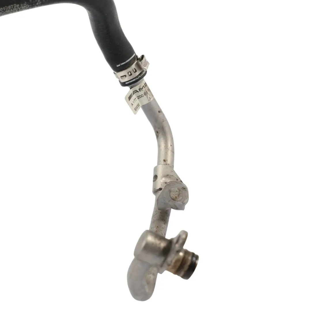 Tubería Refrigerante Turbo Derecha para Mercedes W205 W213 63 AMG con número de pieza A1772000651 Mercedes W205 W213 63 AMG Tubería Refrigerante Turbo Derecha - SKU A1772000651 - Número de pieza A1772000651