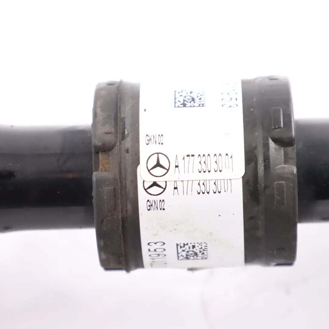 Shaft Front Left N/S Axle Output Shaft Diesel to Mercedes W177 Drive with Part number A1773303001 Mercedes W177 Drive Shaft Front Left N/S Axle Output Shaft Diesel - SKU A1773303001 - Part number A1773303001