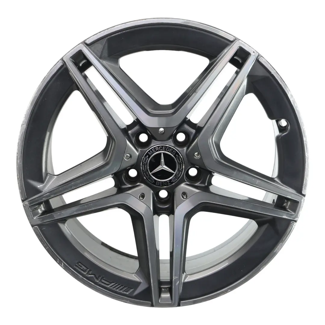 Leicht Metall Felge 5 Doppelspeiche 18" 7,5J für Mercedes W177 V177 AMG mit Teilenummer A1774011500 Mercedes W177 V177 AMG Leicht Metall Felge 5 Doppelspeiche 18" 7,5J - SKU A1774011500-4 - Teilenummer A1774011500