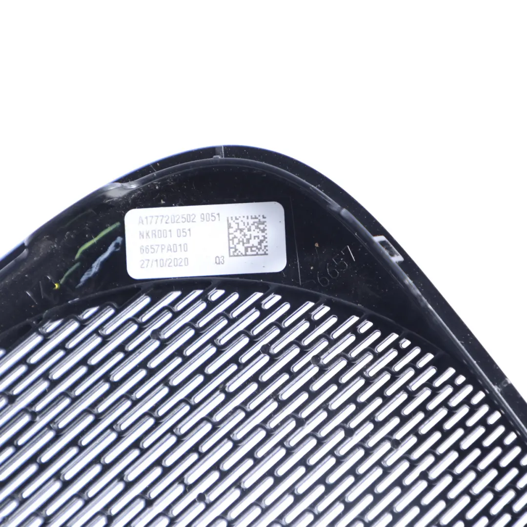 Door Card Speaker Grill Cover Trim Front Left N/S to Mercedes X118 with Part number A1777202502 Mercedes X118 Door Card Speaker Grill Cover Trim Front Left N/S - SKU A1777202502 - Part number A1777202502