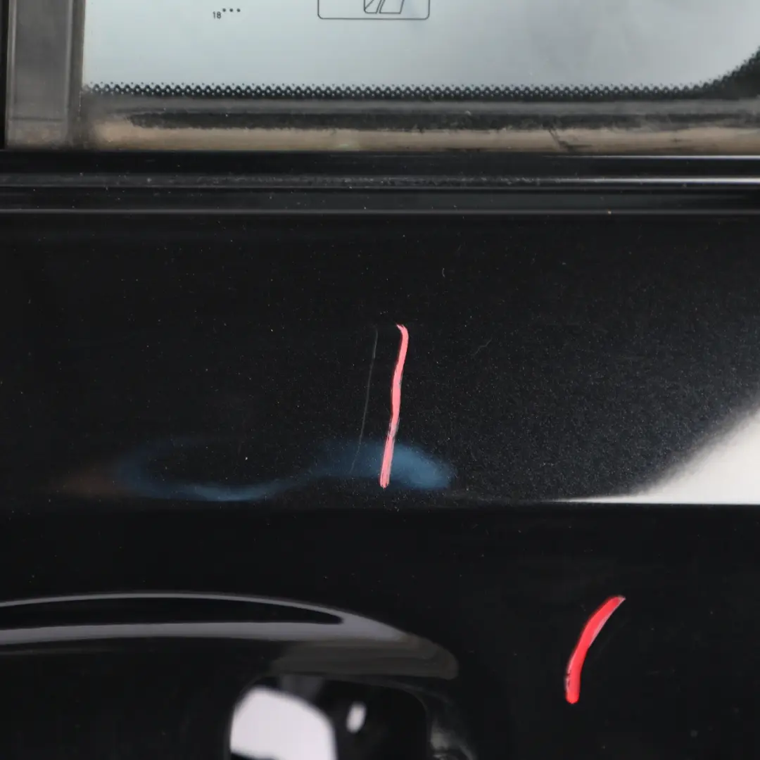 Mercedes W177 Door Rear Left N/S A-Class Kosmos Cosmic Black Metallic - 191 - SKU A1777301300-KB1 - Part number A1777301300