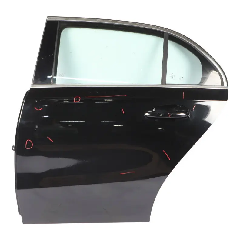 Mercedes W177 Door Rear Left N/S A-Class Kosmos Cosmic Black Metallic - 191