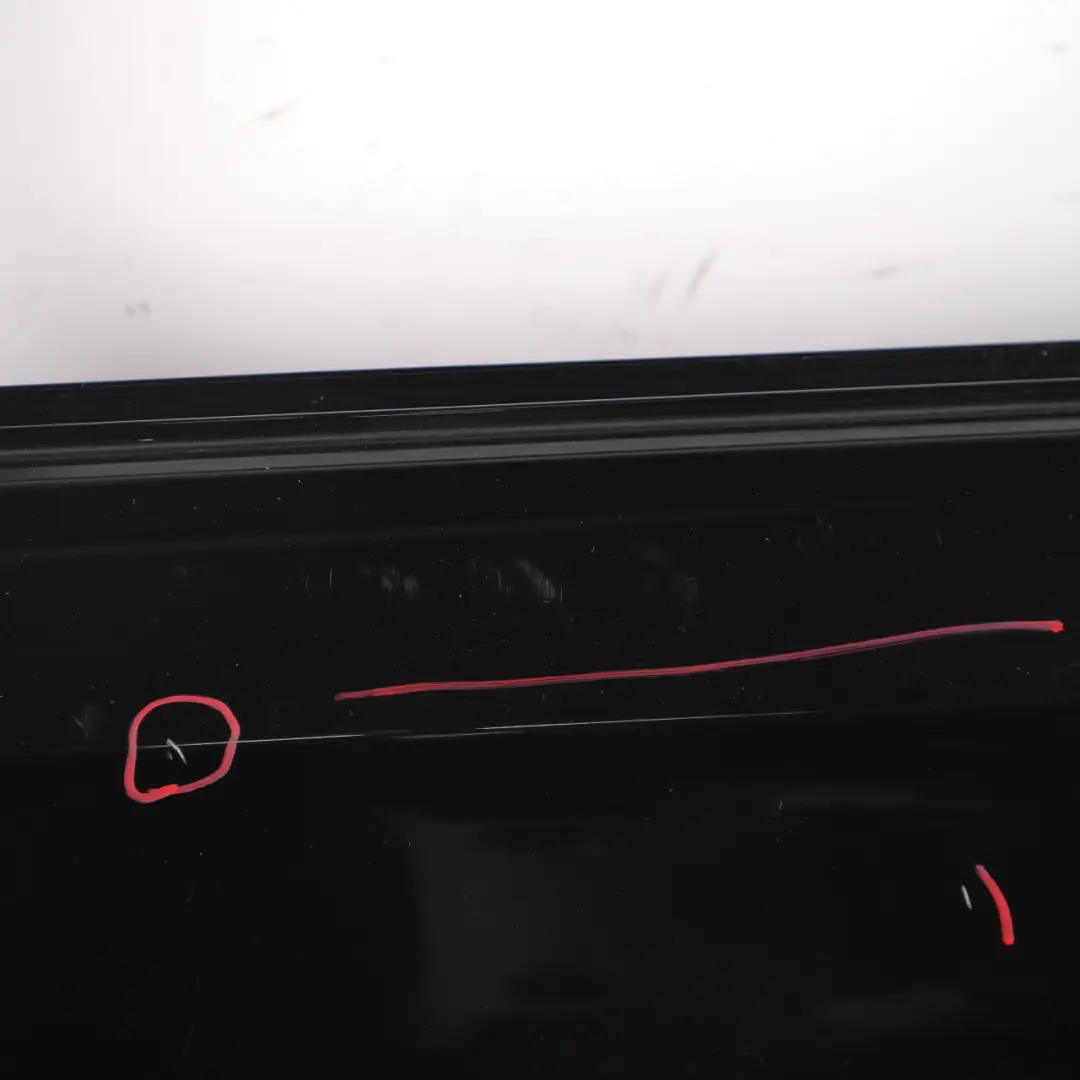 Door Rear Left N/S A-Class Kosmos Cosmic Black Metallic - 191 to Mercedes W177 with Part number A1777301300 Mercedes W177 Door Rear Left N/S A-Class Kosmos Cosmic Black Metallic - 191 - SKU A1777301300-KB1 - Part number A1777301300