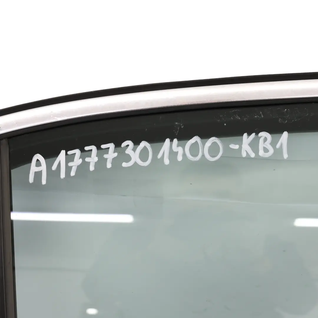 Door Rear Right O/S Kosmos Cosmic Black Metallic - 191 to Mercedes W177 with Part number A1777301400 Mercedes W177 Door Rear Right O/S Kosmos Cosmic Black Metallic - 191 - SKU A1777301400-KB1 - Part number A1777301400