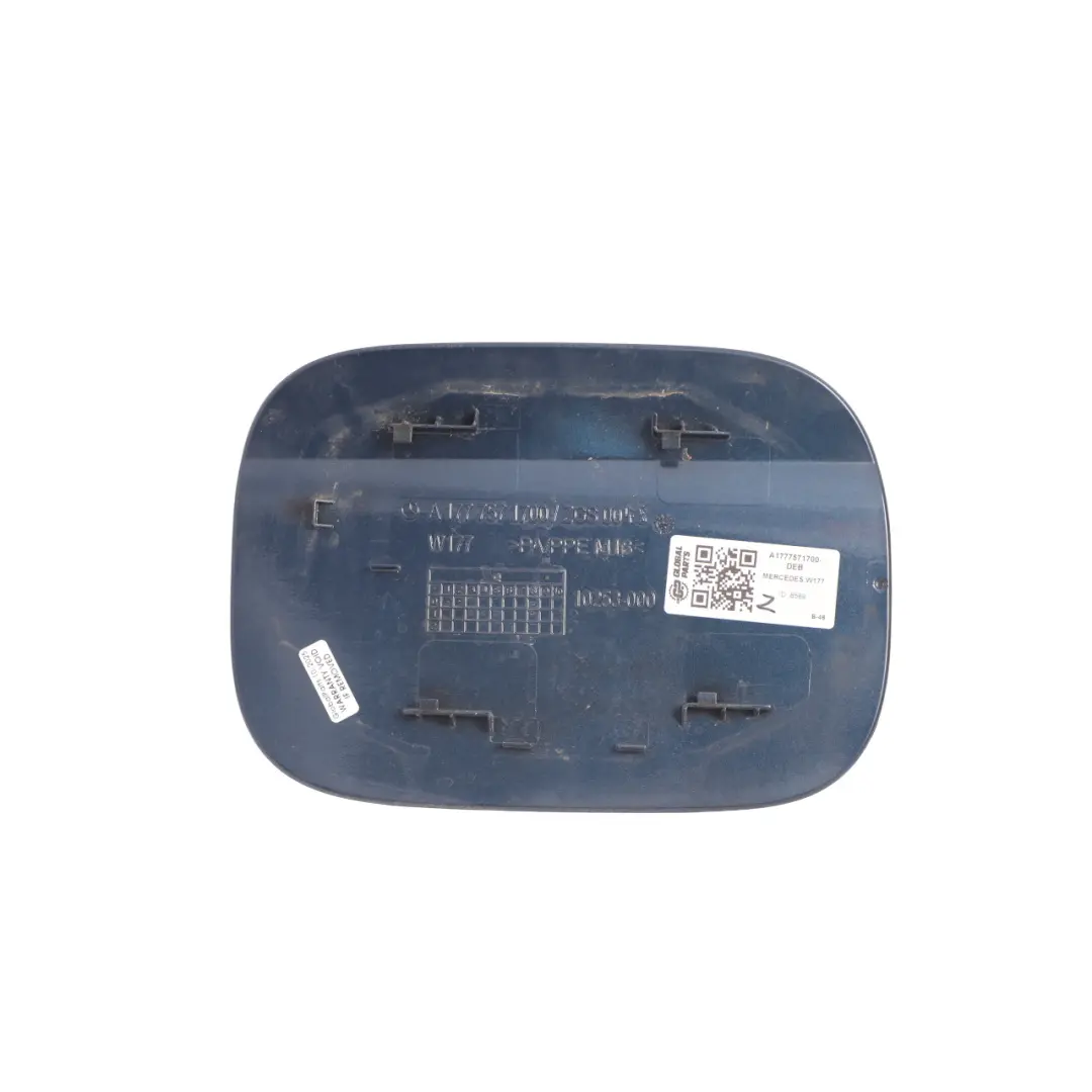 Mercedes W177 Fuel Flap Cover Filler Fill In Denim Blue Metallic 667 - SKU A1777571700-DEB - Part number A1777571700