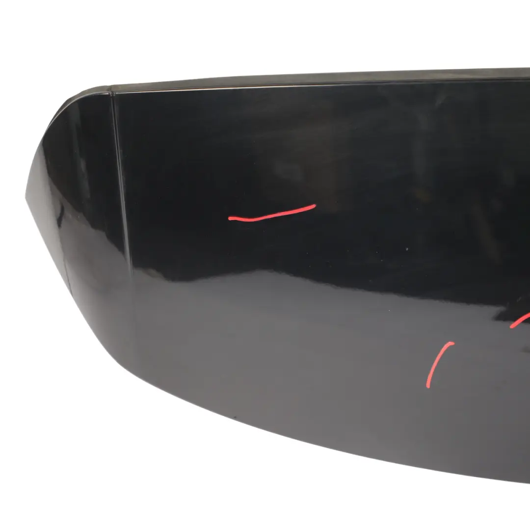 Mercedes W177 Trunk Tailgate Rear Spoiler Panel Kosmos Black - 191 - SKU A1777902600-KB1 - Part number A1777902600