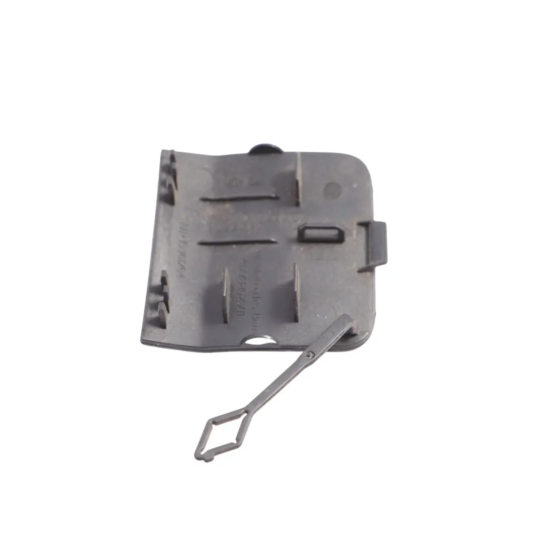 Bumper Flap Towing Eye Cover Kosmos Black - 191 to Mercedes W177 Rear with Part number A1778852501 Mercedes W177 Rear Bumper Flap Towing Eye Cover Kosmos Black - 191 - SKU A1778852501-KB - Part number A1778852501