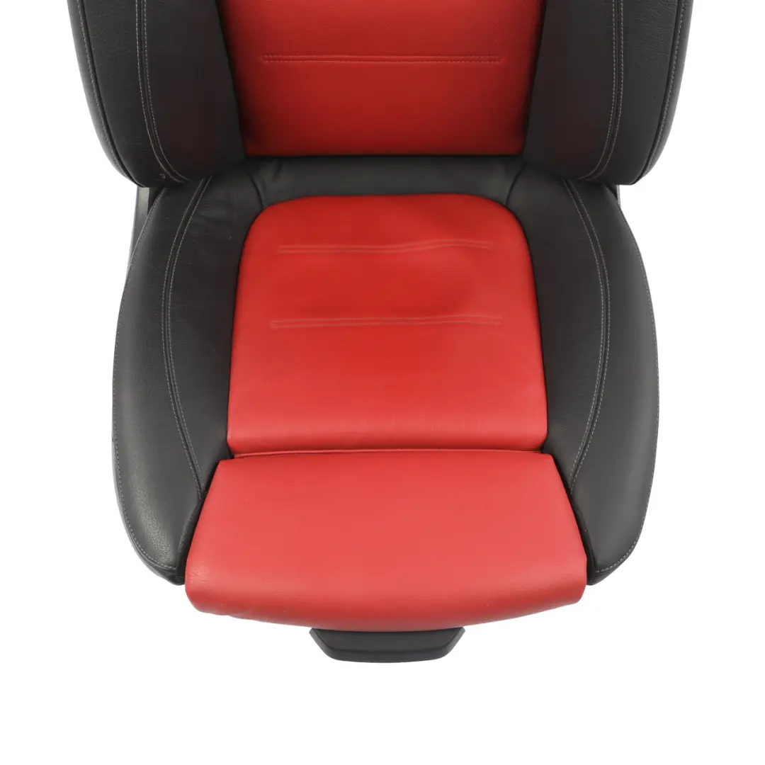 Mercedes C118 W177 Fotel Przedni Prawy Podgrzewany Skóra Czarny Czerwony - SKU A1779101602-1 - Numer Części A1779101602