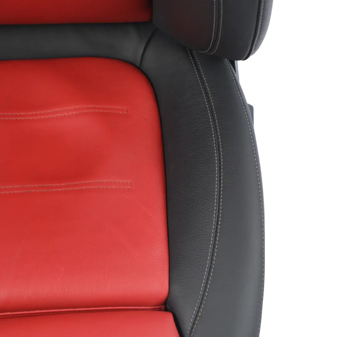Mercedes C118 W177 Fotel Przedni Prawy Podgrzewany Skóra Czarny Czerwony - SKU A1779101602-1 - Numer Części A1779101602
