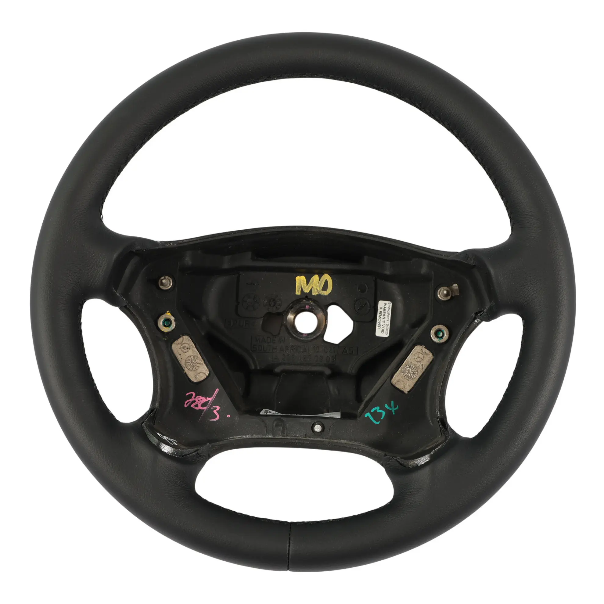 Mercedes W203 S203 Steering Wheel NEW Black Leather A2034600903