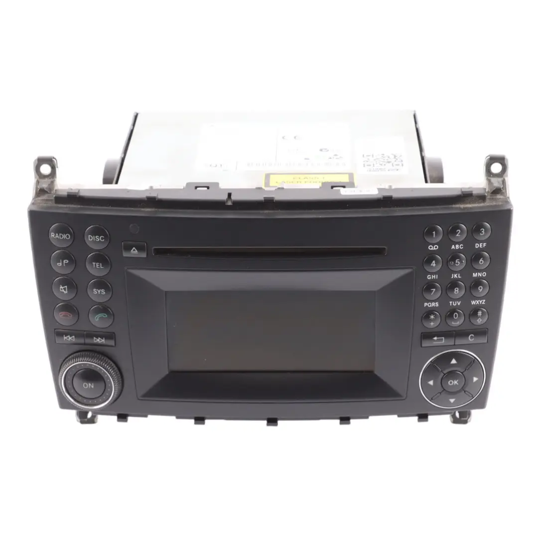 Mercedes C203 Radio Head Unit CD Player Control Panel Switch - SKU A2038703294 - Part number A2038703294
