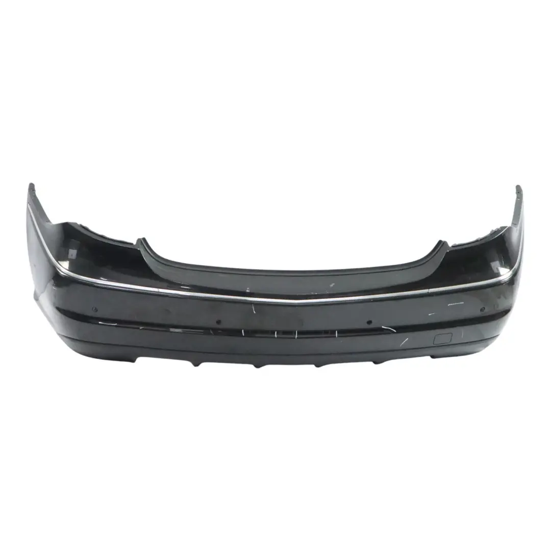 Bumper Trim Panel Obsidian Black Metallic - 197 to Mercedes CLC CL203 Rear with Part number A2038801540 Mercedes CLC CL203 Rear Bumper Trim Panel Obsidian Black Metallic - 197 - SKU A2038801540-OB2 - Part number A2038801540