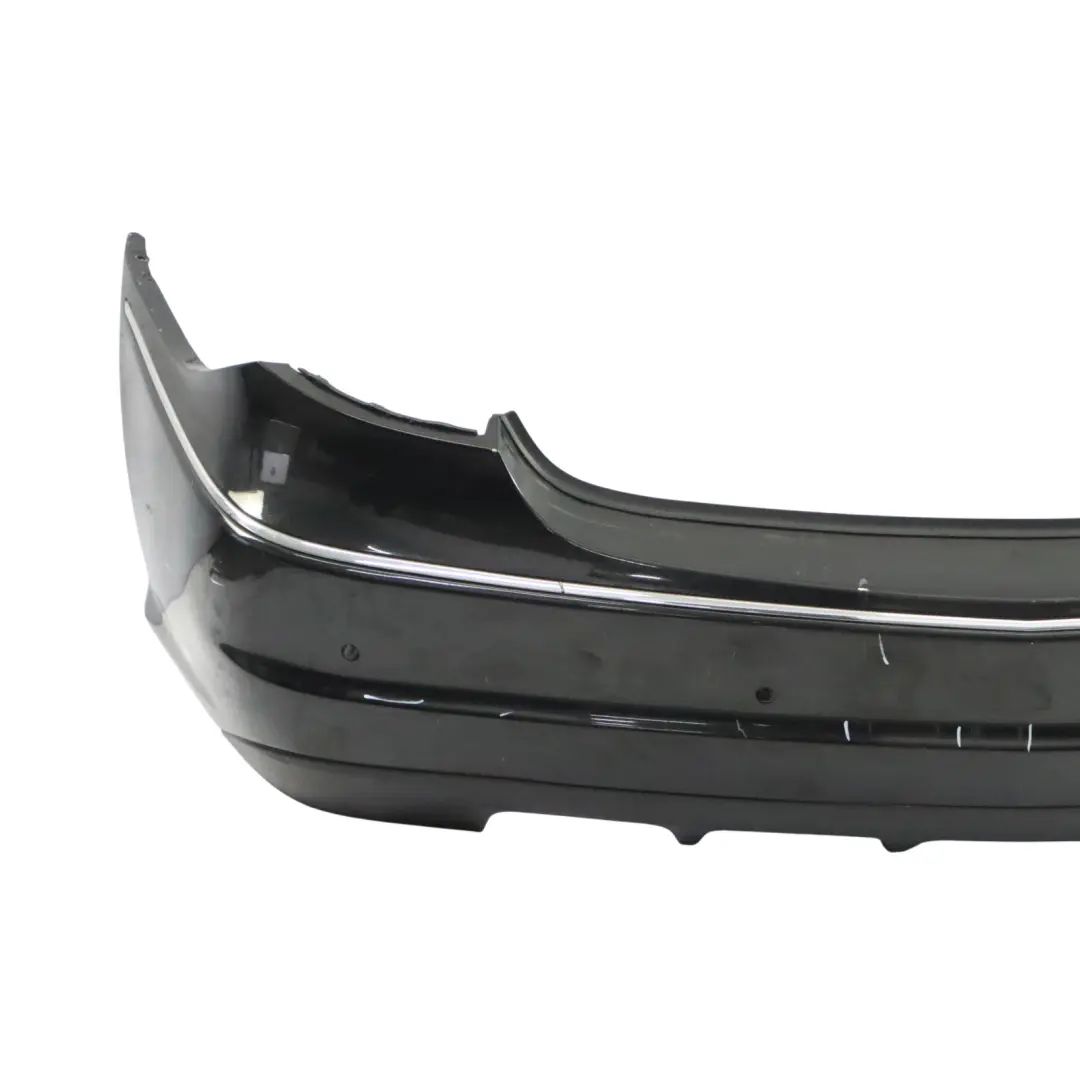 Mercedes CLC CL203 Rear Bumper Trim Panel Obsidian Black Metallic - 197 - SKU A2038801540-OB2 - Part number A2038801540