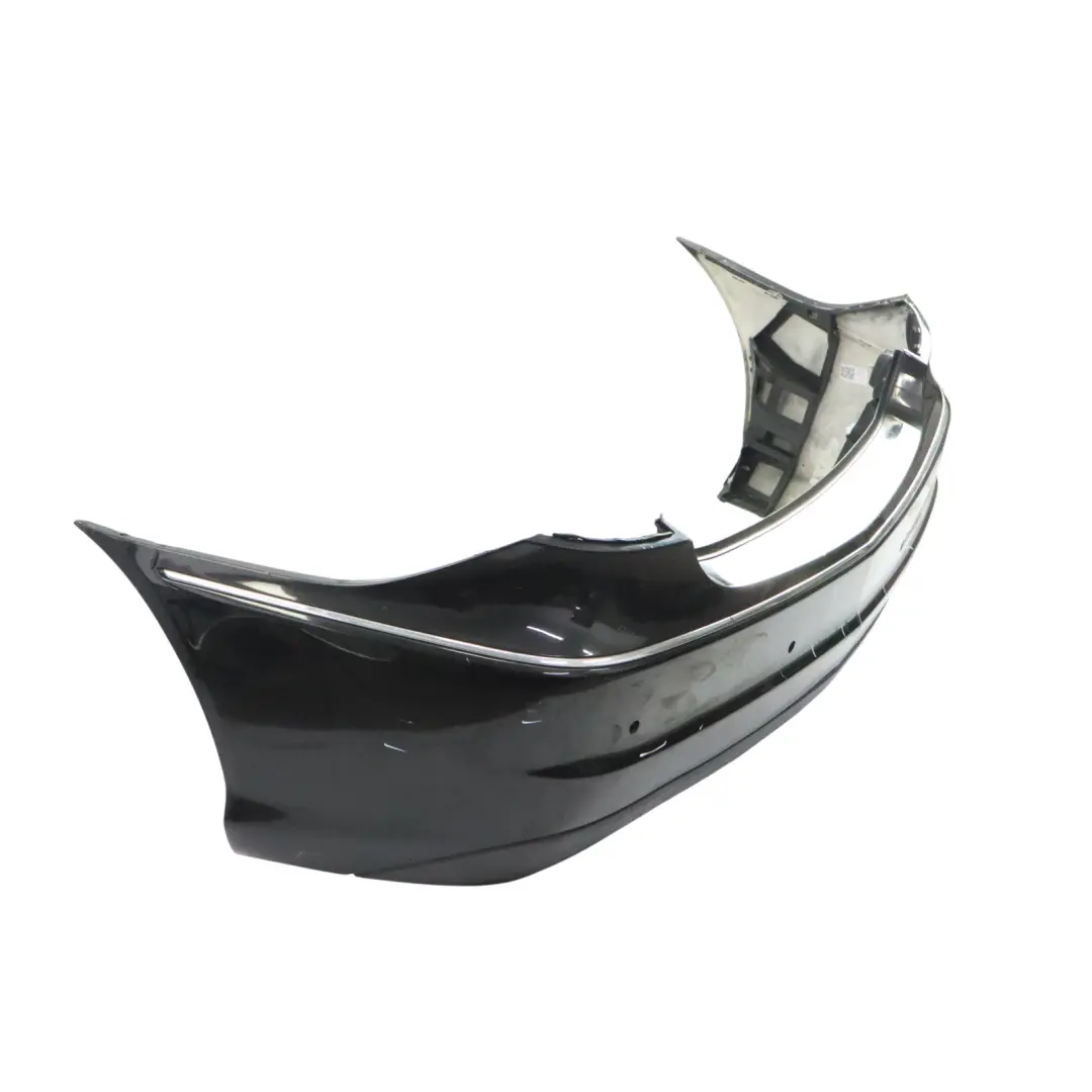Bumper Trim Panel Obsidian Black Metallic - 197 to Mercedes CLC CL203 Rear with Part number A2038801540 Mercedes CLC CL203 Rear Bumper Trim Panel Obsidian Black Metallic - 197 - SKU A2038801540-OB2 - Part number A2038801540
