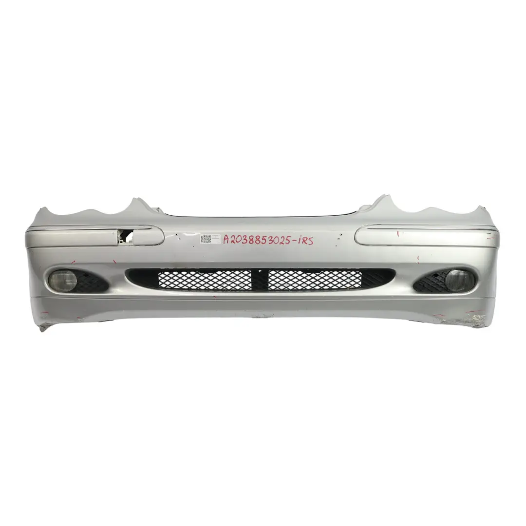 Mercedes W203 Zderzak Przedni Iridium Silver Srebrny Metalik - 775 - SKU A2038853025-IRS - Numer Części A2038853025