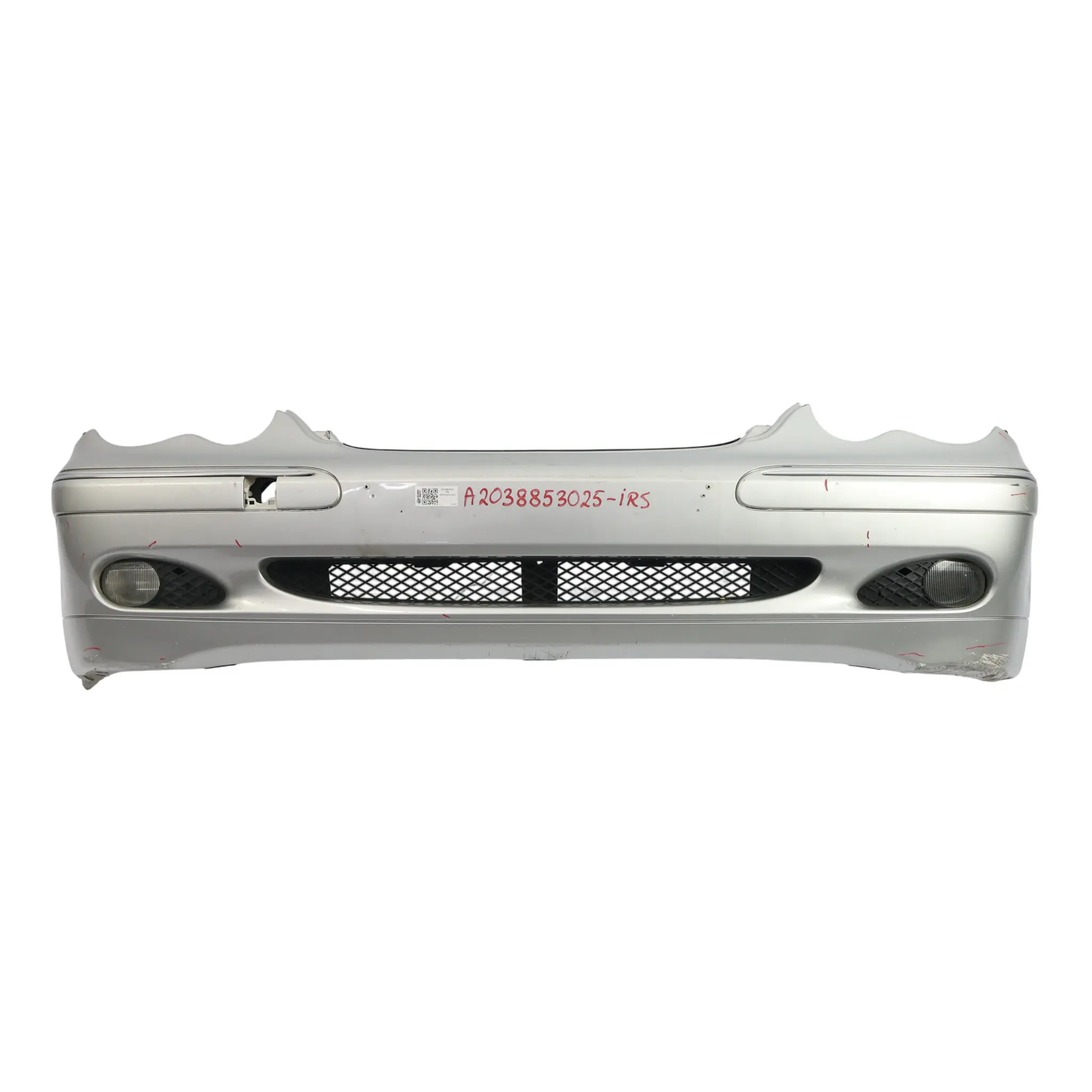 Mercedes W203 Zderzak Przedni Iridium Silver Srebrny Metalik - 775