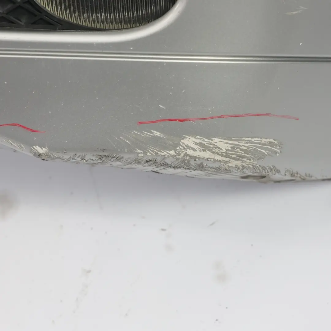 Front Bumper Trim Panel Iridium Silver Metallic - 775 to Mercedes W203 with Part number A2038853025 Mercedes W203 Front Bumper Trim Panel Iridium Silver Metallic - 775 - SKU A2038853025-IRS - Part number A2038853025