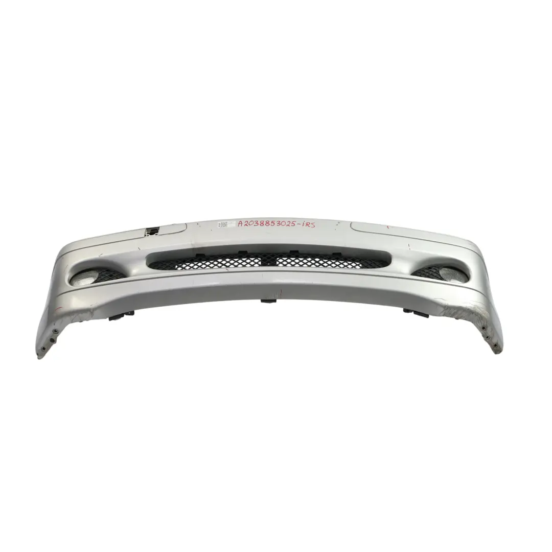 Mercedes W203 Front Bumper Trim Panel Iridium Silver Metallic - 775 - SKU A2038853025-IRS - Part number A2038853025