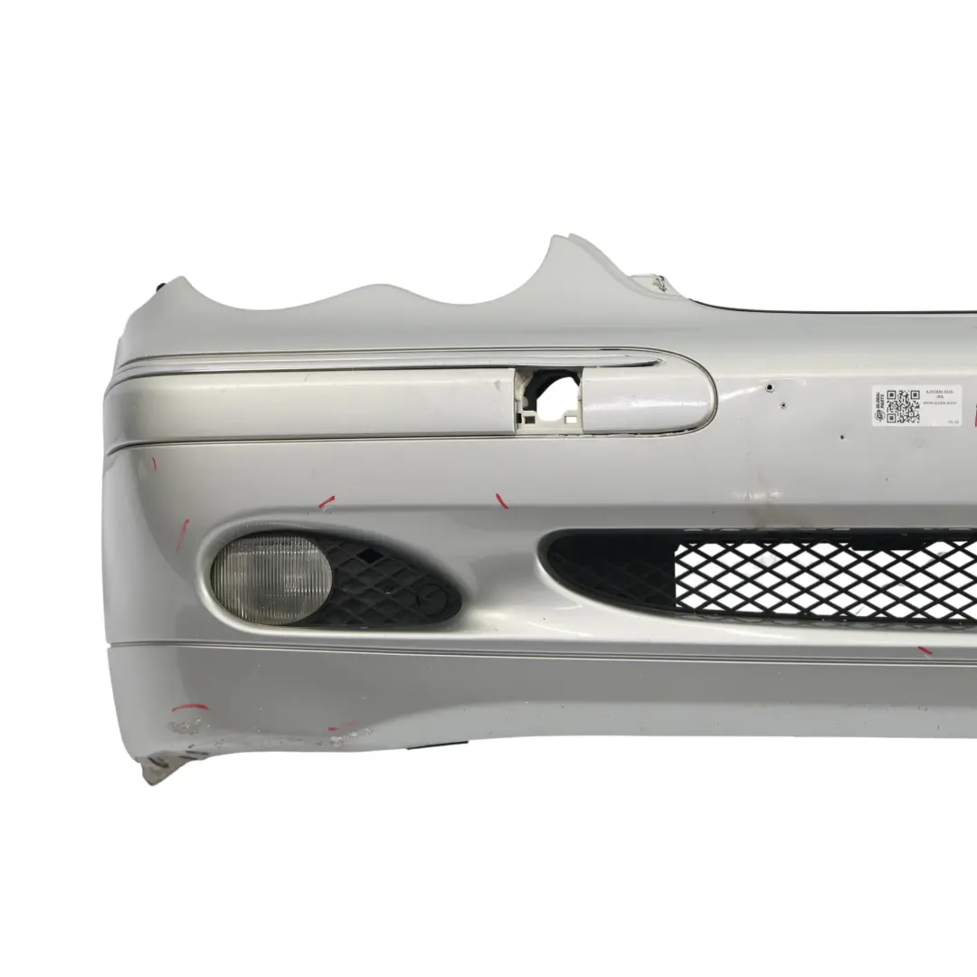 Front Bumper Trim Panel Iridium Silver Metallic - 775 to Mercedes W203 with Part number A2038853025 Mercedes W203 Front Bumper Trim Panel Iridium Silver Metallic - 775 - SKU A2038853025-IRS - Part number A2038853025