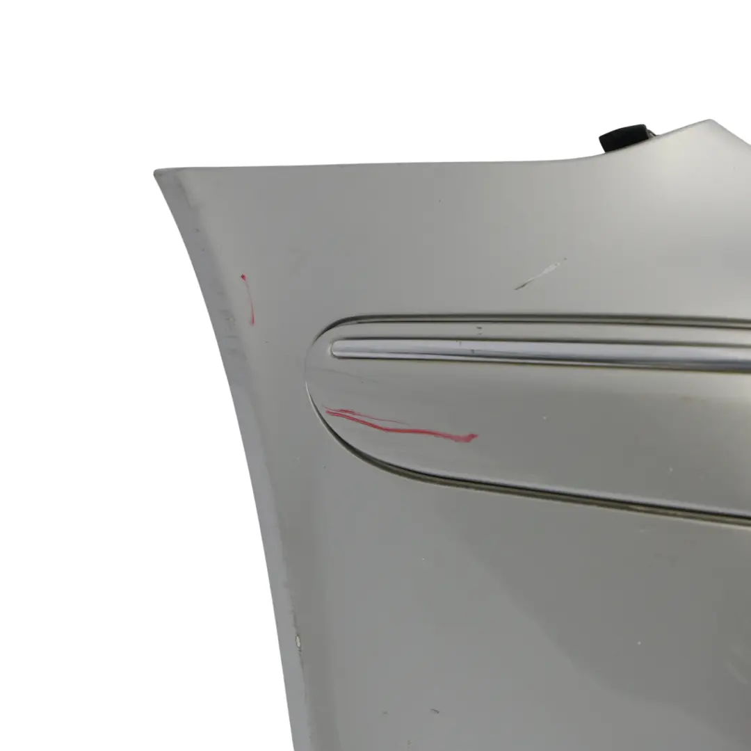Mercedes W203 Front Bumper Trim Panel Iridium Silver Metallic - 775 - SKU A2038853025-IRS - Part number A2038853025