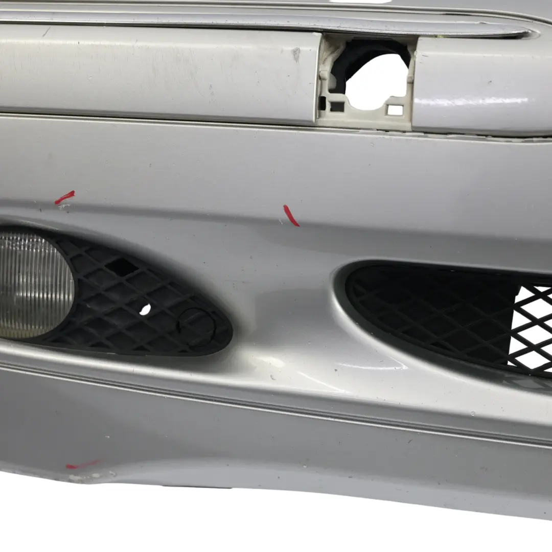 Front Bumper Trim Panel Iridium Silver Metallic - 775 to Mercedes W203 with Part number A2038853025 Mercedes W203 Front Bumper Trim Panel Iridium Silver Metallic - 775 - SKU A2038853025-IRS - Part number A2038853025