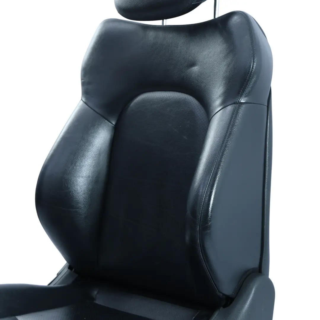 Mercedes CL203 Front Seat Heated Leather Black Interior Left N/S - SKU A2039101593-1 - Part number A2039101593