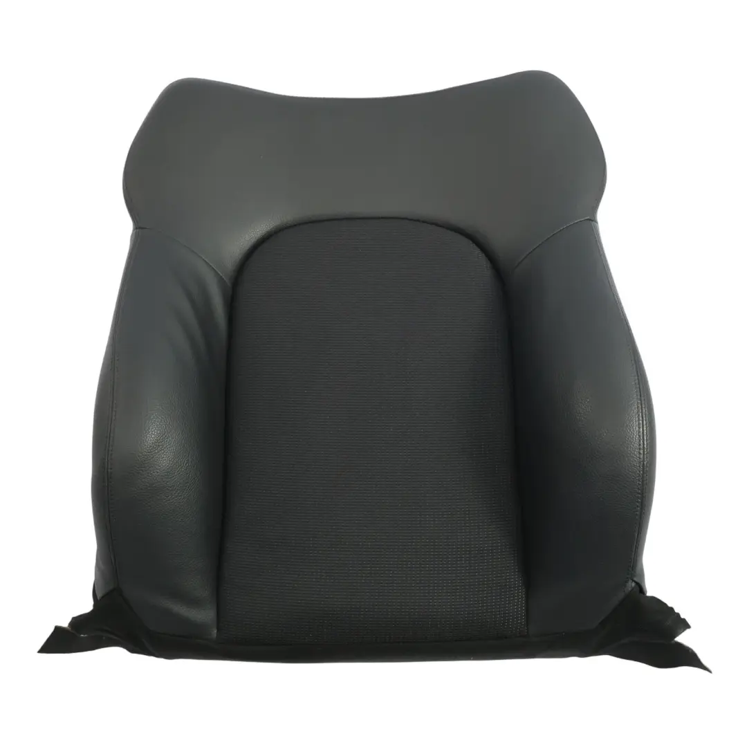 Sitz Lehne Vorne Links Bezug Schwarz Leder für Mercedes CL203 mit Teilenummer A2039107747 Mercedes CL203 Sitz Lehne Vorne Links Bezug Schwarz Leder - SKU A2039107747-4 - Teilenummer A2039107747