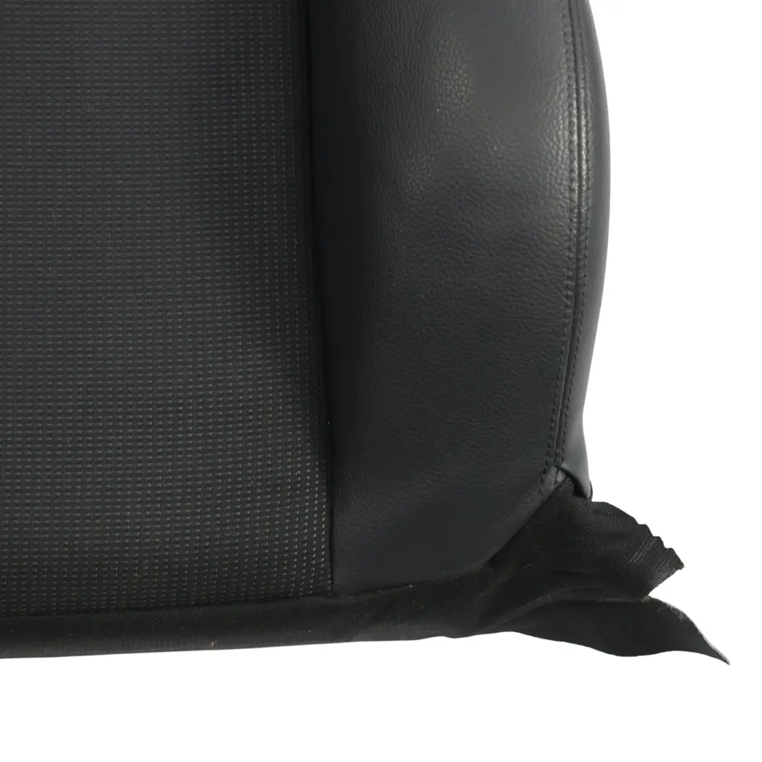 Mercedes CL203 Seat Backrest Front Left N/S Covering Black Leather - SKU A2039107747-4 - Part number A2039107747