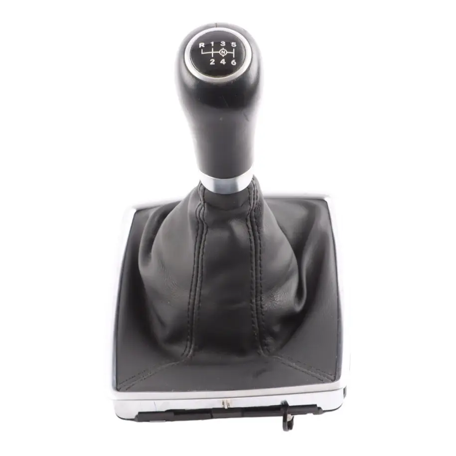 Mercedes W204 6 Speed Gear Shift Lever Selector Knob Leather Manual - SKU A2042677410-1 - Part number A2042677410